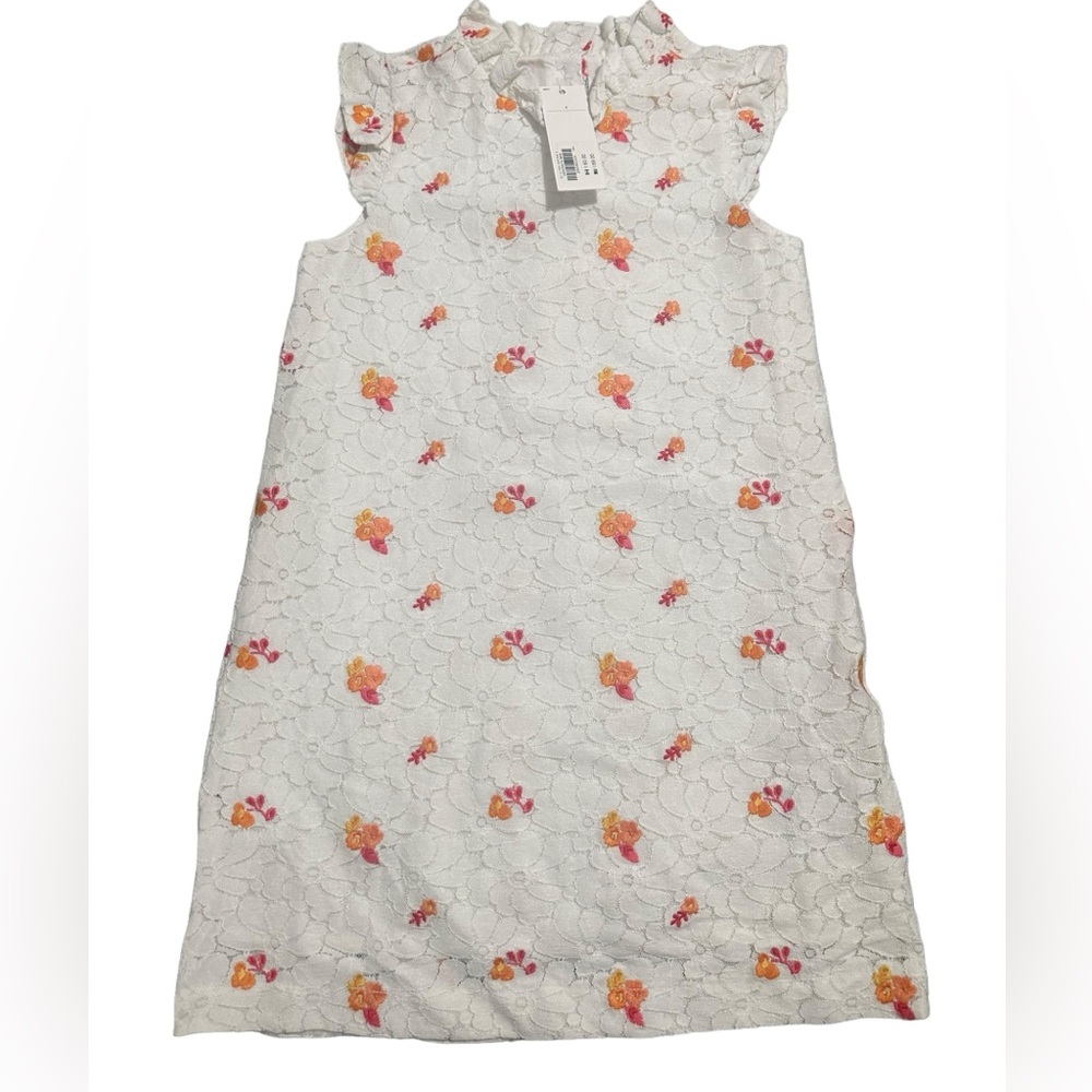NWT Janie and Jack Floral Lace Summer Easter Dress Size 6